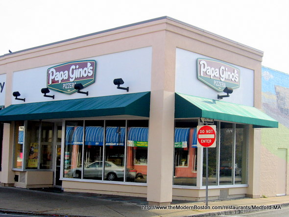 Papa Gino’s 23 Riverside Ave in Medford, Massachusetts