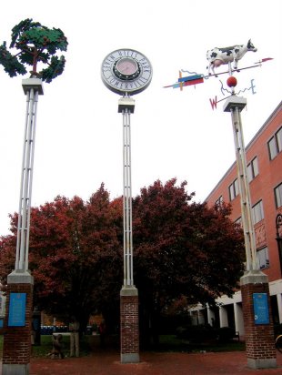 Somerville Sign Davis Square- (medium sized photo)